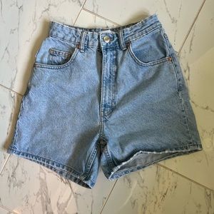 Zara mom fit shorts